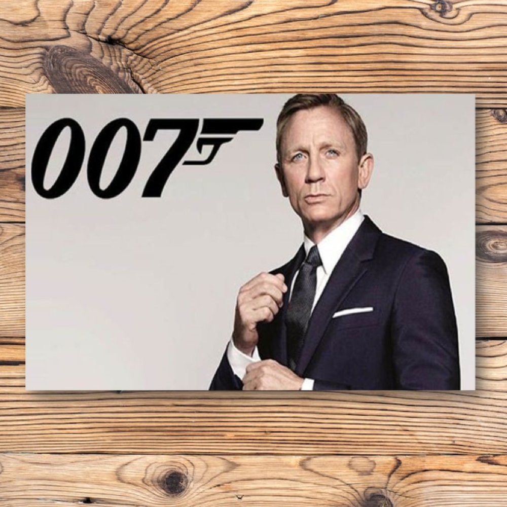 James Bond 007 Daniel Craig Refrigerator Locker‎ Fridge Magnet